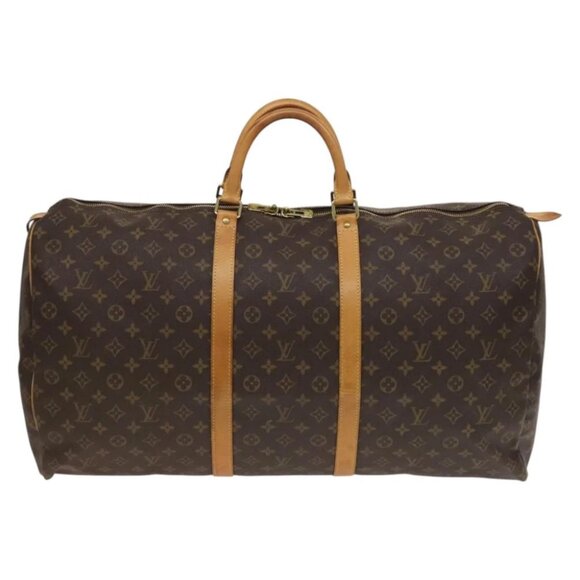 LOUIS VUITTON Monogram Keepall 60 Boston Bag - Picture 1 of 15